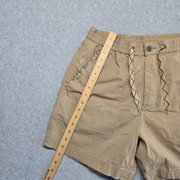 Howler Bros Shorts Mens Medium Beige Chino Elastic Waist Drawstring Outdoor - Picture 14 of 16